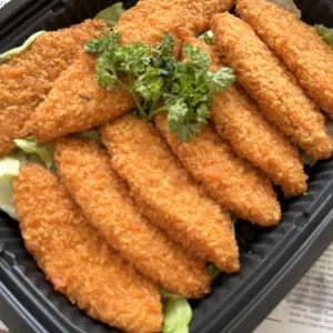 Breaded Fish Fillet w Tartar Dip