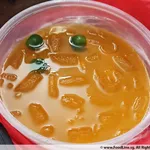 Chilled Ai Yu Jelly With Tangerine and Peaches（蜜桃橙爱玉冰）