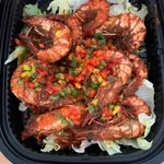 Stir Fry Tiger Prawns With Home-Made Speciality Sauce 自制特制酱炒老虎虾