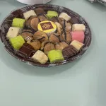 Choco Cream Puff w Swiss Roll Platter