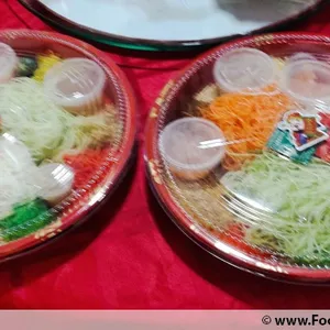 Longevity Smoked Salmon Yu Sheng