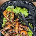 Sauteed Asian Har Lok Prawn