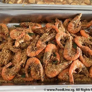 Oatmeal Honey Prawns 麦片虾