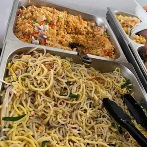 Tom Yum Fried Rice with Pineapple & Diced Chicken 冬炎炒饭