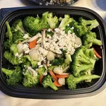 Sauteed Broccoli & Cauliflower w Crab Meat
