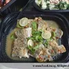 泰式特酱蒸鲈鱼THAI STYLE STEAMED SEA BASS FILLET <br> Lime, Ginger, Chilli, Thai Basil, Mint, Coriander, Garlic | Customer Photo | Four Seasons Catering