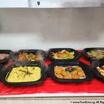 Gold Coin Egg Tofu with Golden Pumpkin Sauce 金币蛋豆腐配特质南瓜酱