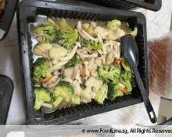 Braised Broccoli and cauli with mushroom | Customer Photo | Liang Food Caterer