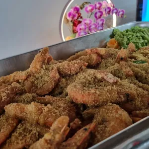 Golden Cereal Prawns