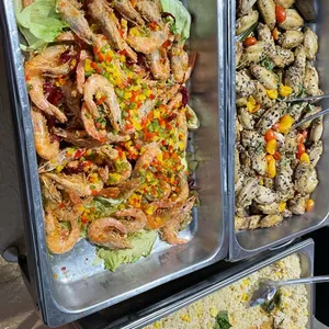 Malted Golden Cereal Shrimp Fried Rice 麦芽黄金麦片虾仁炒饭