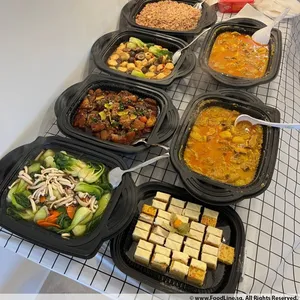 Singapore Style Fried Brown Rice