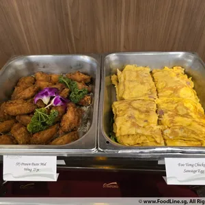 Foo Yong Chicken Sausage Egg