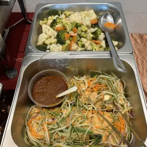 Stir Fry Cauliflower and Broccoli (Veg)