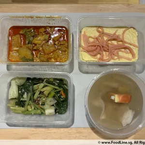 Tingkat Menu (20 Days) in Microwavable Container