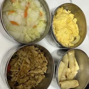 Dinner Tingkat (20 Days, 3 Dishes + Soup OR 4 Dishes)