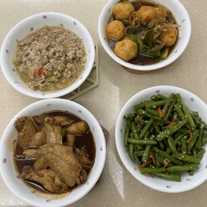 Trial Tingkat - 3 Dishes + 1 soup/ 4 Dishes (5 days)(Dinner)