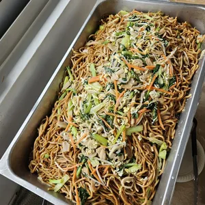 Whole Grain Fried Noodle with Mushroom