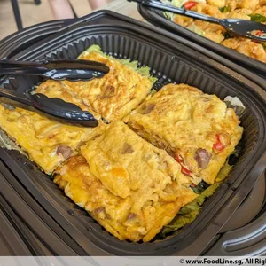 Foo Yong Chicken Sausage Egg