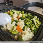 Stir Fry Cauliflower and Broccoli (Veg)