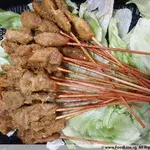 Chicken Satay w Peanut Sauce