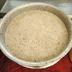 Cream of Mushroom Soup w Garlic Bread