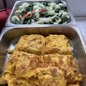 Foo Yong Chicken Sausage Egg