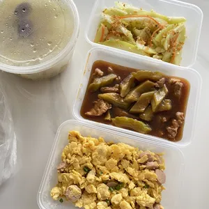 Trial Tingkat - 3 Dishes + 1 soup/ 4 Dishes (5 days)(Dinner)
