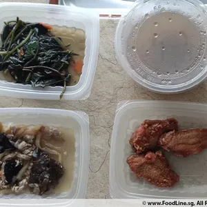 Lunch Tingkat (20 Day, 3 Dishes + Soup OR 4 Dishes)