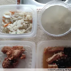 Lunch Tingkat (20 Day, 3 Dishes + Soup OR 4 Dishes)
