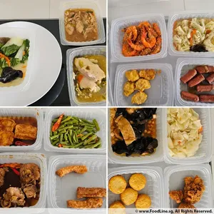 Lunch Tingkat (20 Day, 3 Dishes + Soup OR 4 Dishes)
