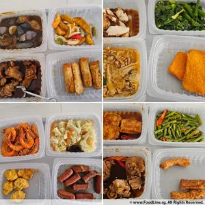 Lunch Tingkat (20 Day, 3 Dishes + Soup OR 4 Dishes)