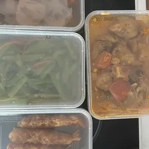 Tingkat - 3 Dishes + 1 soup/ 4 Dishes  (20 days)(Dinner)