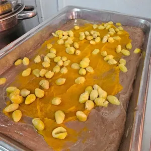 Sweet yam with golden pumpkin 金瓜芋泥