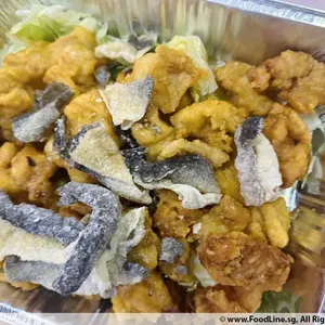 Golden Salted Egg Fish w Crispy Fish Skin