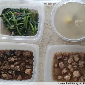 Lunch Tingkat (20 Day, 3 Dishes + Soup OR 4 Dishes)
