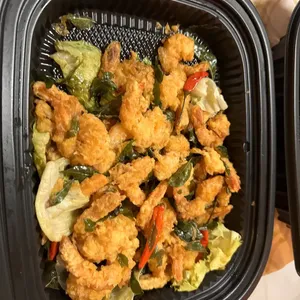 Golden Butter Prawns