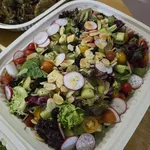 BOUNTIFUL HARVEST BLISS (Duo of Tomatoes, Grapes and Cucumber Salad, drizzled with Balsamic Dressing)