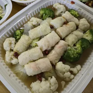 SEAFARER’S BOUNTY (Cabbage Rolls with Succulent Seafood, Doused with Superior Sauce)