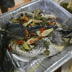 THAI-STYLE SPICED SEABASS - 1KG(Seabass Infused with a Tropical Mix of Thai Spices andTangy Chilli-Lime Marinade)