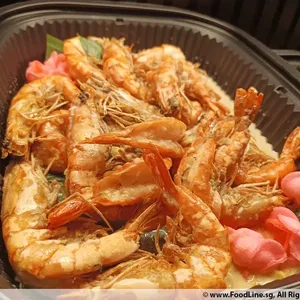 Creamy Butter Prawn With Sweet Corn 奶皇玉米虾