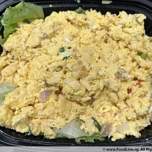 Foo Yong Chicken Sausage Egg