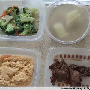 Lunch Tingkat (20 Day, 3 Dishes + Soup OR 4 Dishes)