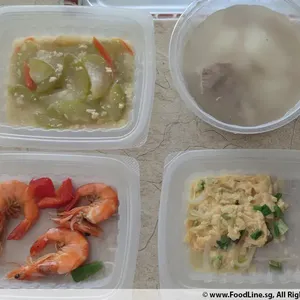 Lunch Tingkat (20 Day, 3 Dishes + Soup OR 4 Dishes)