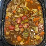 Moroccan Lamb Stew with Chickpeas