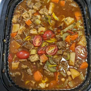 Moroccan Lamb Stew with Chickpeas