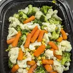 Garden Medley with Garlic Butter Sauce