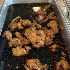 Roasted Chicken with Black pepper sauce