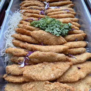 Breaded Fish Fillet w Tartar Dip