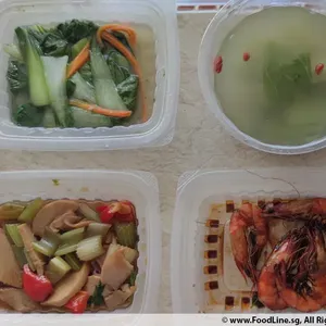 Lunch Tingkat (20 Day, 3 Dishes + Soup OR 4 Dishes)