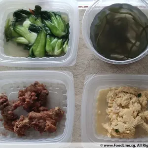 Lunch Tingkat (20 Day, 3 Dishes + Soup OR 4 Dishes)
